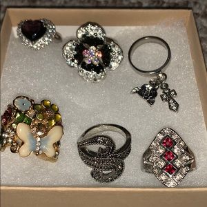 Various fashion rings! Some guess brand